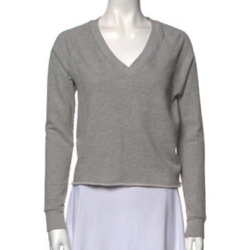 Haute Hippie Sheer Back Sweatshirt